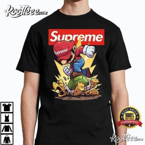 Supreme Luxury Mix Mario Fan Gift Best T Shirt 1