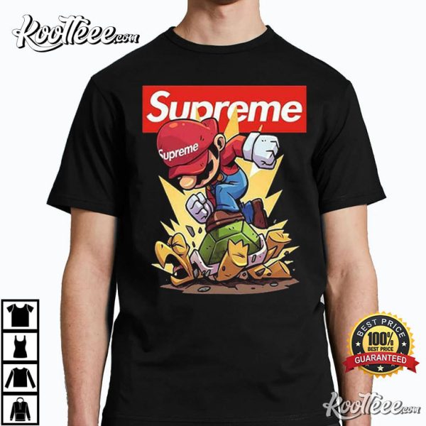 Supreme Luxury Mix Mario Fan Gift Best T-Shirt