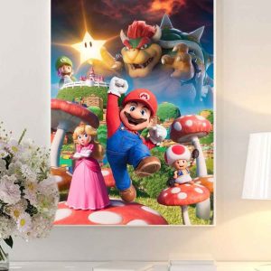 The Super Mario 2023 Film Fan Gift Poster 1