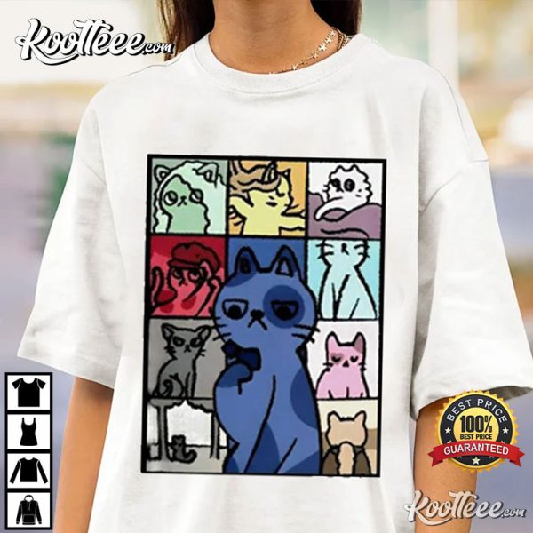 The Eras Tour 2023 Cat Edition Midnights Karma Is A Cat T-Shirt