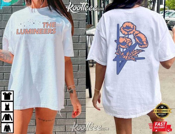 The Lumineers 2023 US 2 Side Print Fan Gift T-shirt