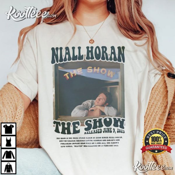 Niall Horan The Show Released June 9 2023 One Direction Band T-Shirt