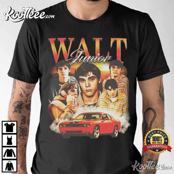 Walt Jr. Vintage Funny Meme Collage T-shirt
