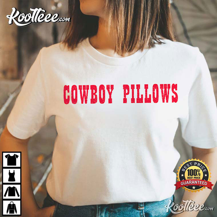 Women's Tri-Blend Racerback Cowboy Pillows T-Shirt