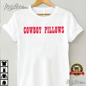 Women's Tri Blend Racerback Cowboy Pillows T Shirt 4