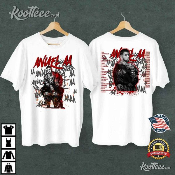 Anuel AA Rapper Gift For Fan T-Shirt