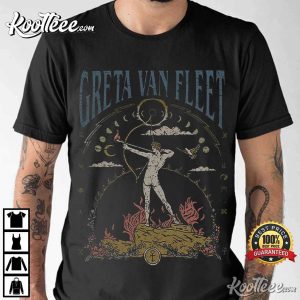 Greta Van Fleet Dreams In Gold T Shirt