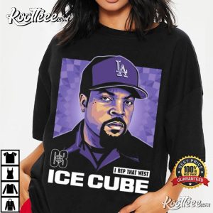 Ice Cube I Rep That West T Shirt
