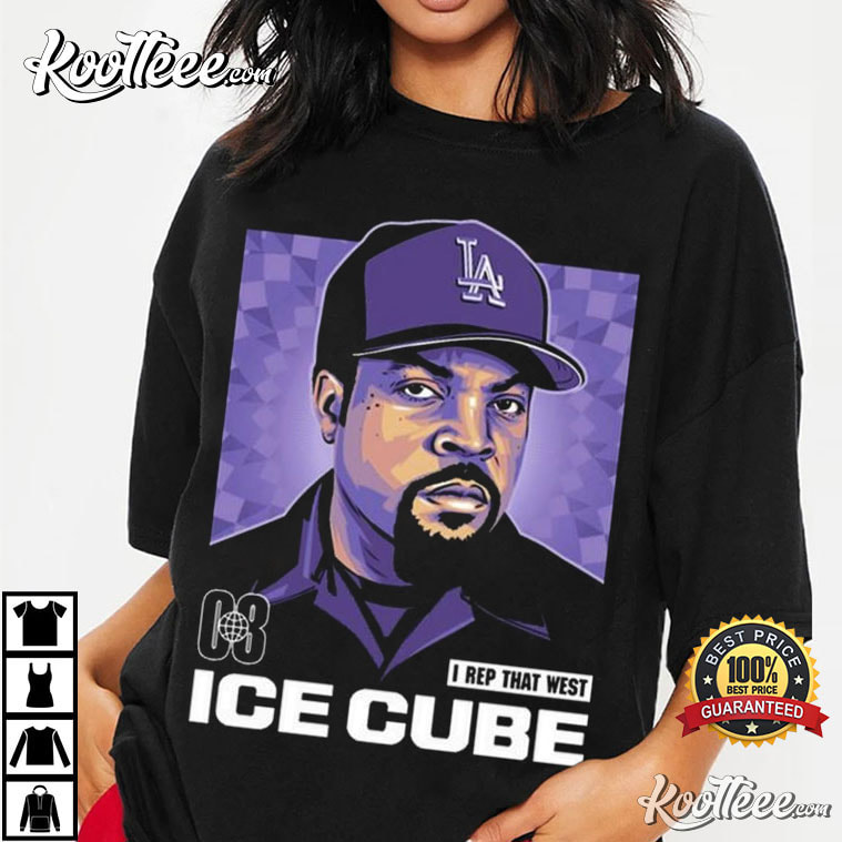 Ice Cube I Rep That West T-Shirt