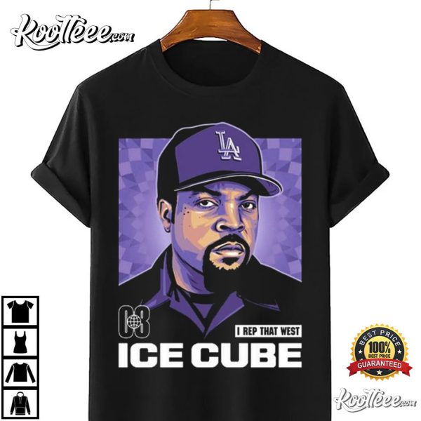 Ice Cube I Rep That West T-Shirt