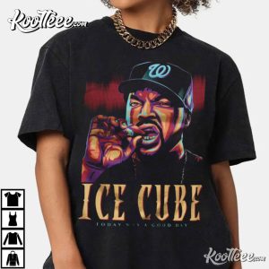 Ice Cube Today Was A Good Day Retro Vintage T Shirt 1