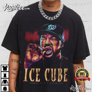 Ice Cube Today Was A Good Day Retro Vintage T Shirt 2