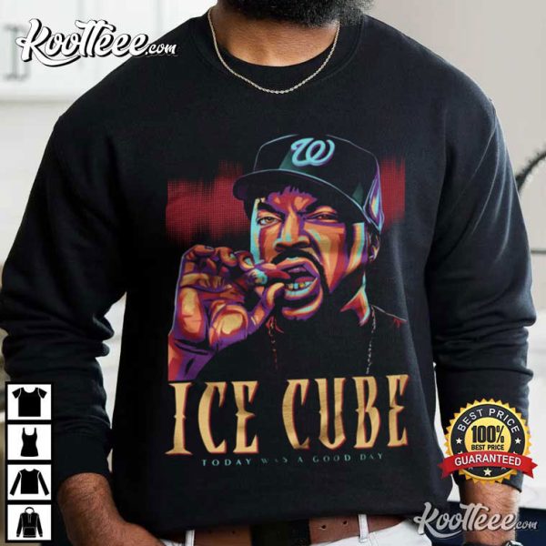 Ice Cube Today Was A Good Day Retro Vintage T-Shirt