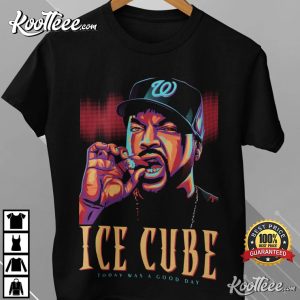 Ice Cube Today Was A Good Day Retro Vintage T Shirt 4