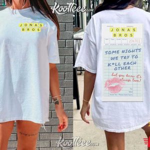 Jonas Brothers Waffle House Guest Check T-Shirt