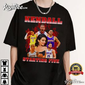 Kendall Starting Five Loahaddian Best T Shirt 2