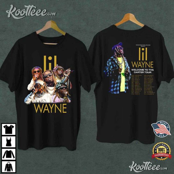 Lil Wayne Rapper Tour 2023 Gift For Fan T-Shirt