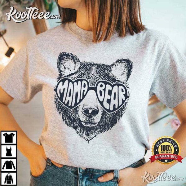 Mother’s Day Mama Bear Cute Mom Bear T-Shirt