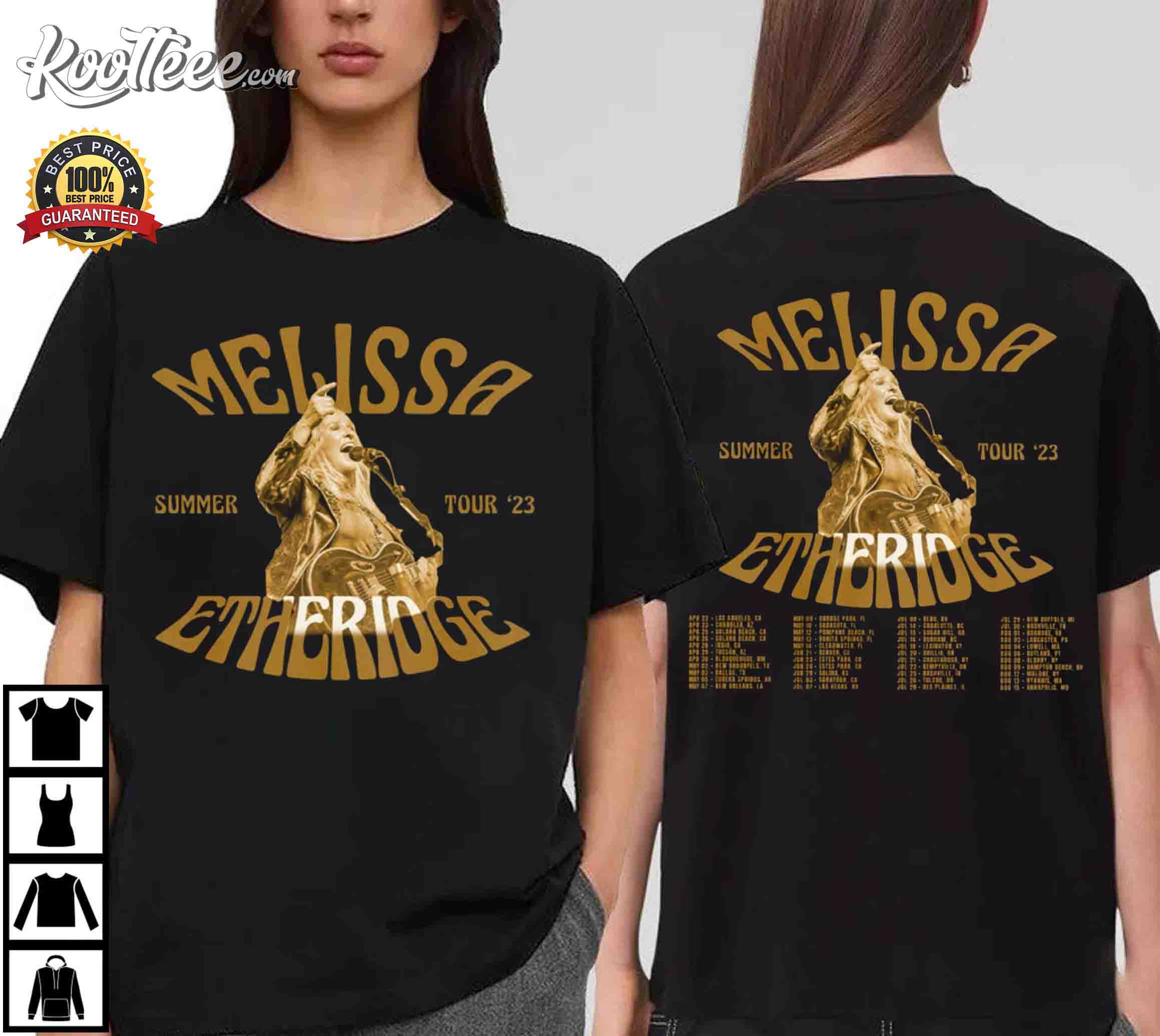 Melissa Etheridge Summer Tour 2023 T-Shirt