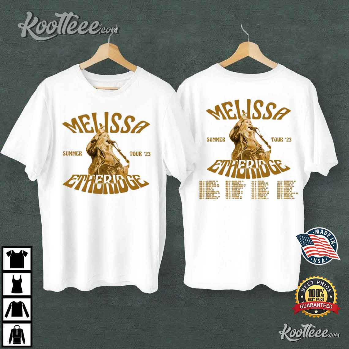 Melissa Etheridge Summer Tour 2023 T-Shirt
