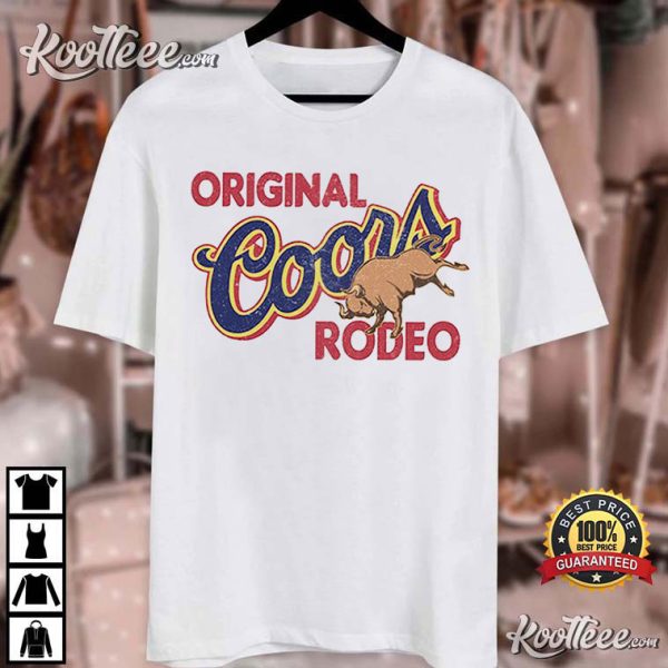 Rodeo Retro Beer Coors Gift For Fan T-Shirt