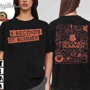 5 Seconds Of Summer Tour Fan Gift T Shirt 1