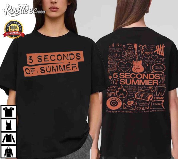 5 Seconds Of Summer Tour Fan Gift T-Shirt