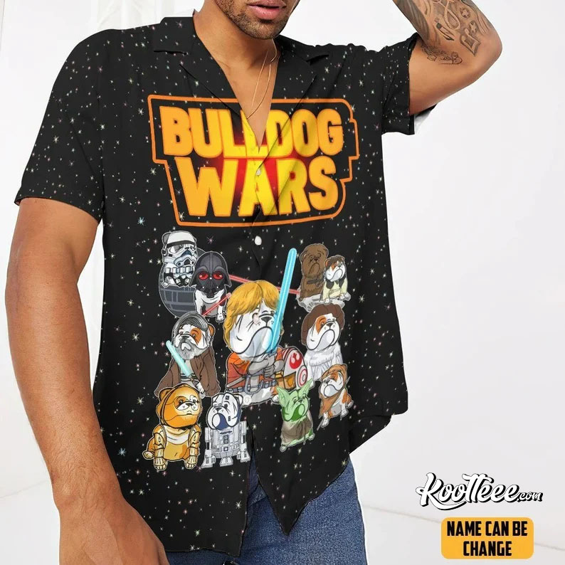 Star Wars Bulldogs Wars Hawaiian Shirt