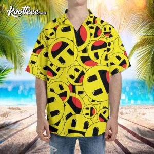 Emoji Cute Smile And Funny Hawaiian Shirt 3
