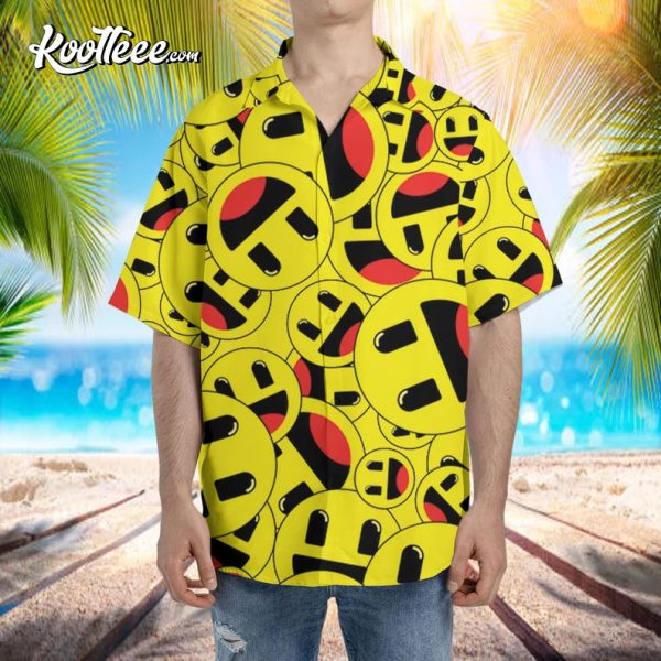 Emoji Cute Smile And Funny Hawaiian Shirt
