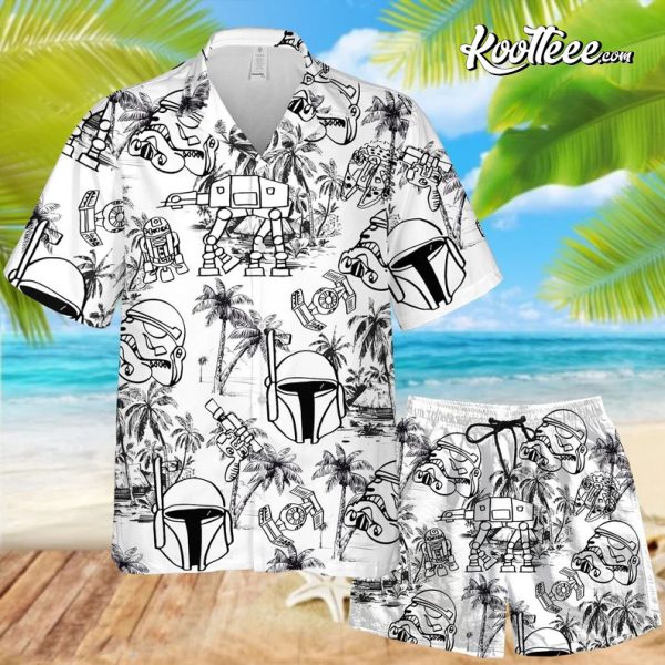 Star Wars Hawaiian Shirt And Shorts