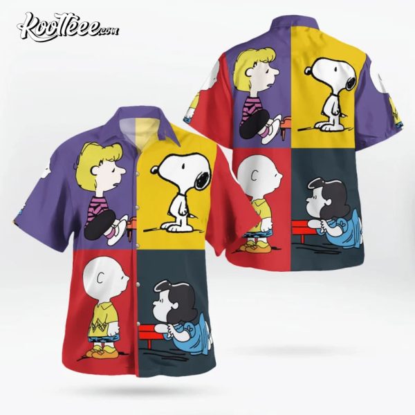 The Charlie Brown And Snoopy Show Hawaiian Shirt