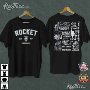 Rocket Raccoon Guardians Of The Galaxy Vol 3 T-Shirt