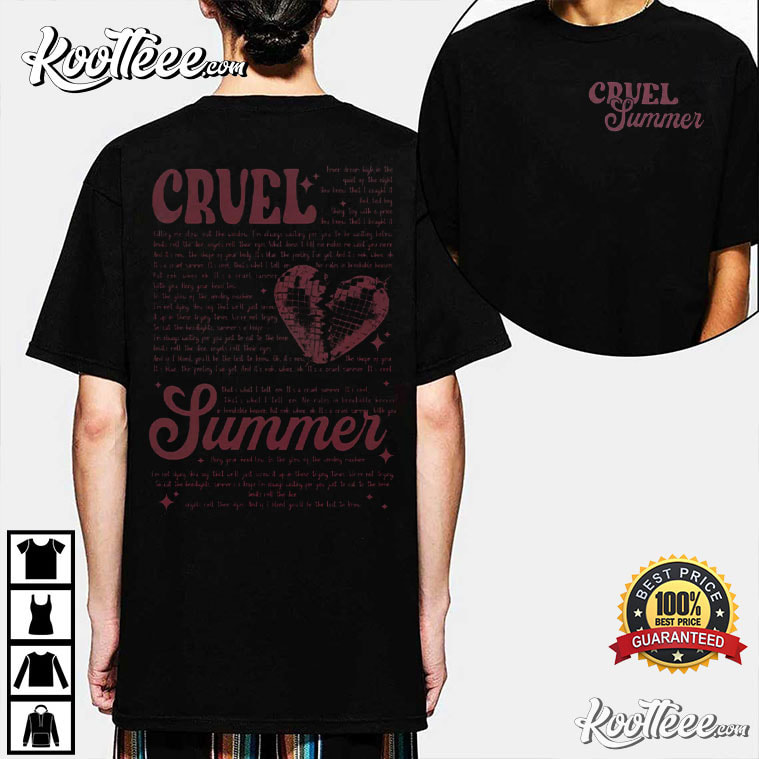 Cruel Summer Devils Roll The Dice Taylor Lover Album T-Shirt