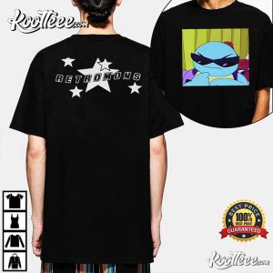Deal With It AI Generated Retro Anime Design T shirt 1