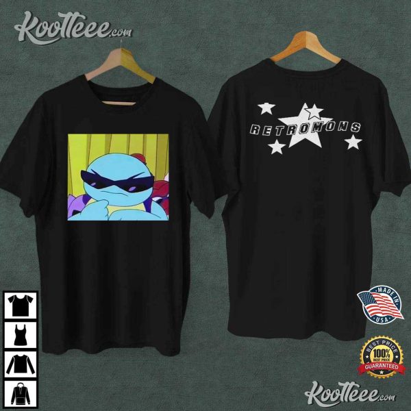 Deal With It AI Generated Retro Anime Design T-shirt