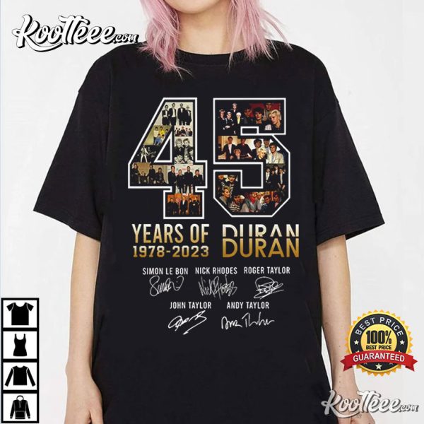 Duran Duran 45 Years Anniversary T-Shirt