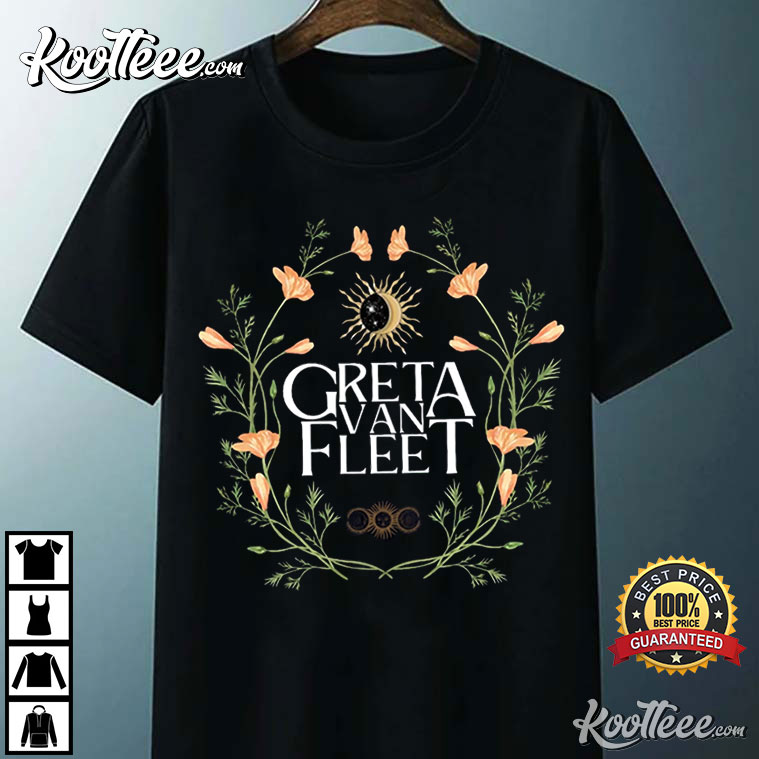 Greta Van Fleet Dreams In Gold T-Shirt