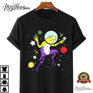 Nonbinary Frog In Space Nonbinary Pride T Shirt 2