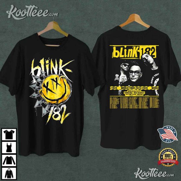 Blink 182 World Tour 2023 Fan Gift T-Shirt