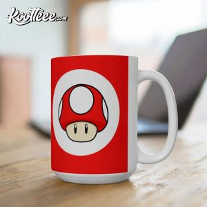 Super Mario Red Cute Mushroom Mug