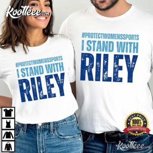 I Stand With Riley Gianes Protect Women's Sports T Shirt 4