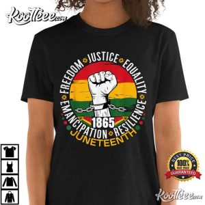Juneteenth African American Black History 1865 T-Shirt
