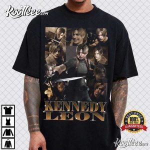 Kennedy Leon Residence Evil Vintage T Shirt 2