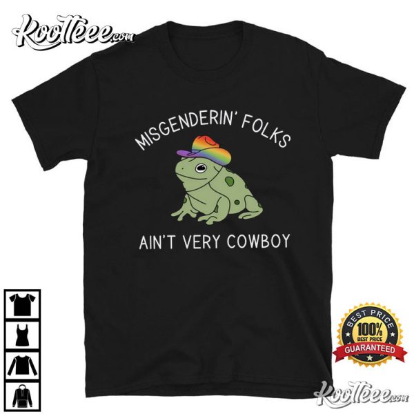 LGBTQ Pride Trans Pride Nonbinary Misgendering T-Shirt