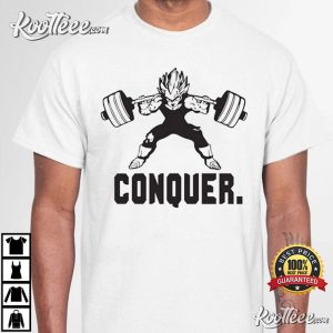 Dragon Ball Vegeta Conquer T Shirt