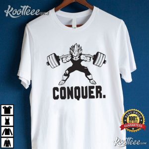 Dragon Ball Vegeta Conquer T Shirt
