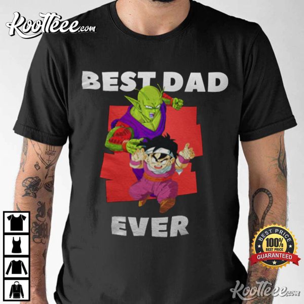Dragon Ball Z Best Dad Ever Piccolo Gohan T-Shirt