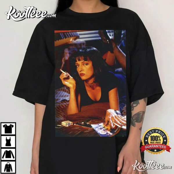 Pulp Fiction Mia Wallace Movie T-Shirt