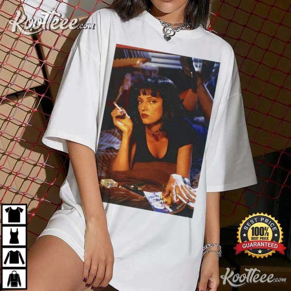 Pulp Fiction Mia Wallace Movie T-Shirt